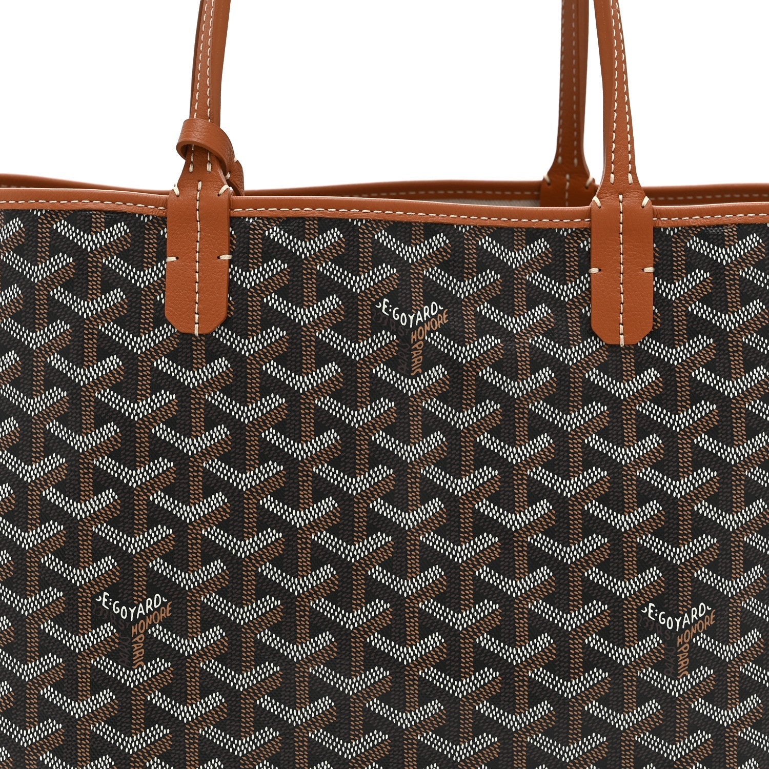 Goyardine Saint Louis PM Black Gold