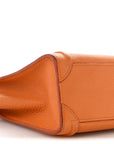 Goatskin Nano Luggage Orange
