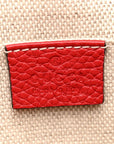 Pebbled Calfskin Small Soho Disco Bag Tabasco Red