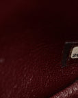 Aged Calfskin Quilted 2.55 Reissue 225 Flap  Black