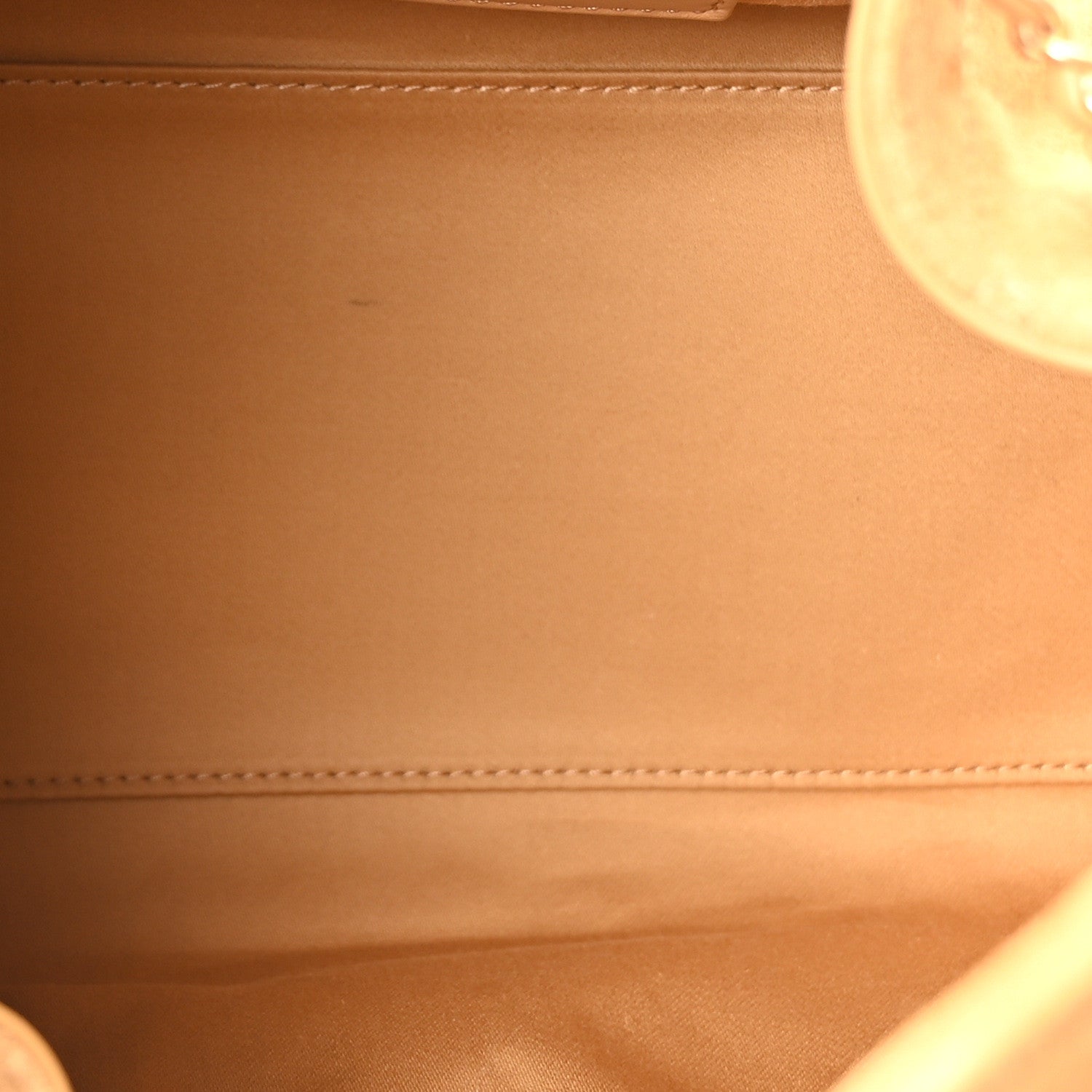 Suede Quilted Small CHNL 25 Handbag Beige