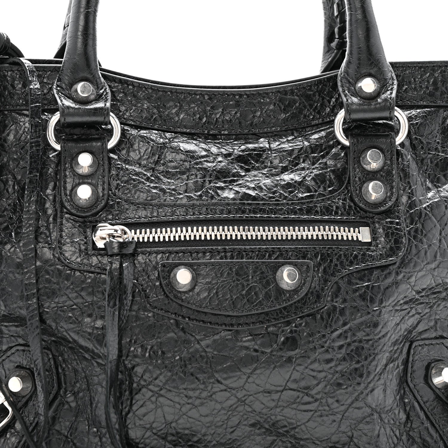 Agneau Arena Silver Hardware Small Le City Black