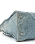 Agneau Giant 21 Silver Hardware Work Bleu Layette