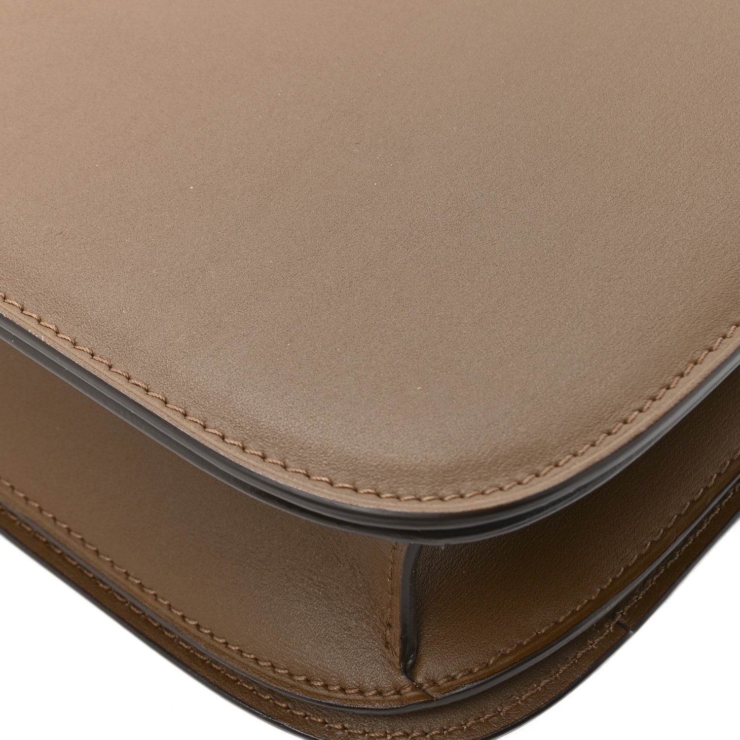 Box Calfskin Medium Classic Box Flap Bag  Camel