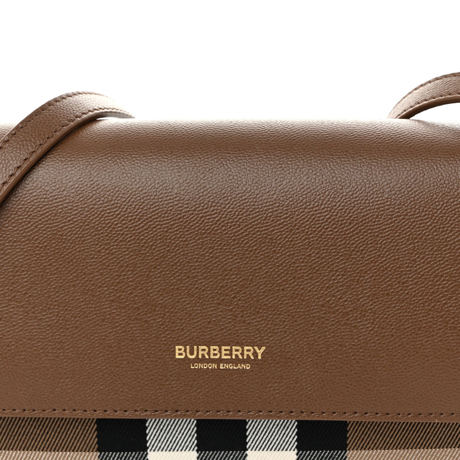 Grained Calfskin House Check Tartan Mix New Hampshire Earth