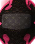 Monogram Neverfull Inside Out Bandouliere BB Rose Pondichery
