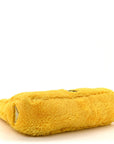 Terry Cloth Mini Re-Edition 2000 Bag Giallo Black