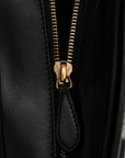 Snakeskin Large Luggage Black