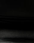 Lambskin Quilted Mini Square Flap Black