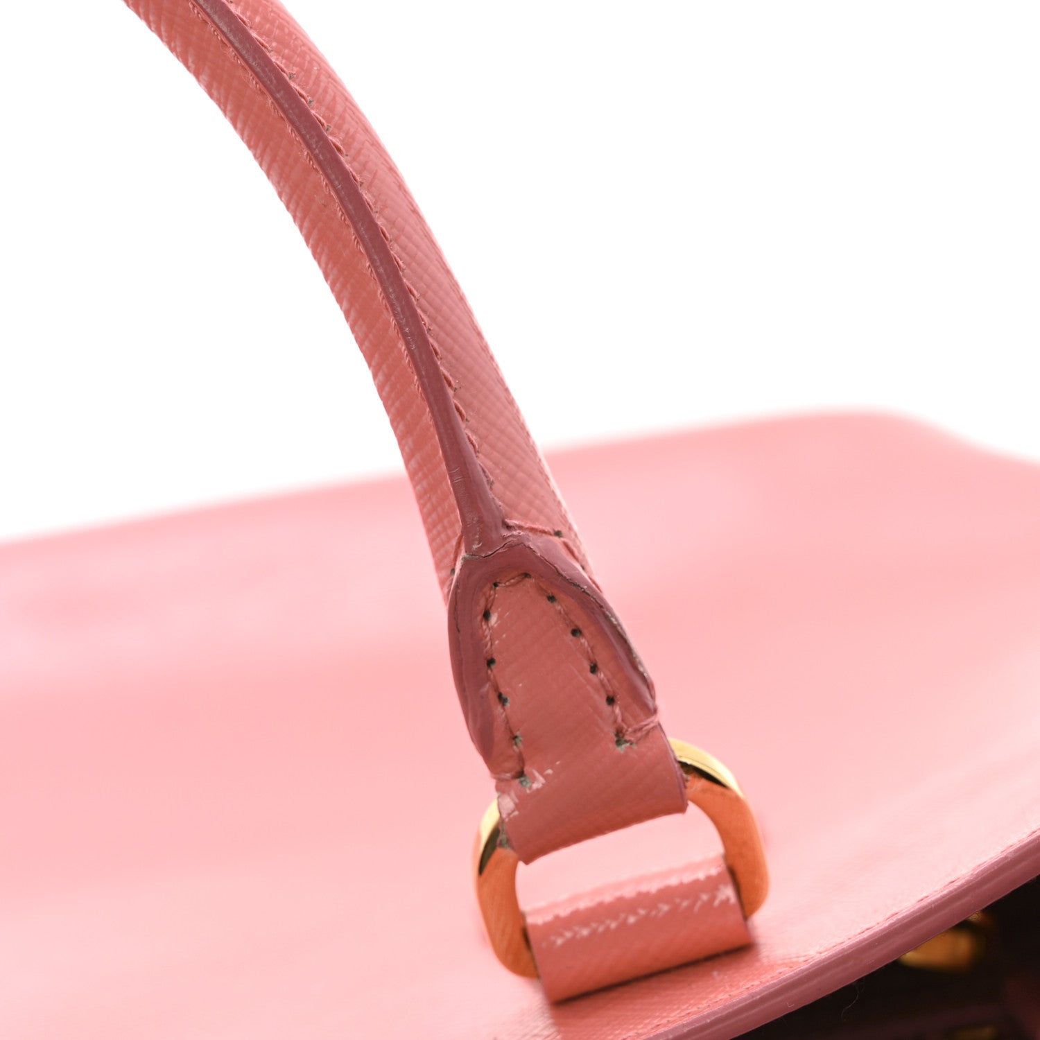 Saffiano Vernice Galleria Shopping Tote Begonia