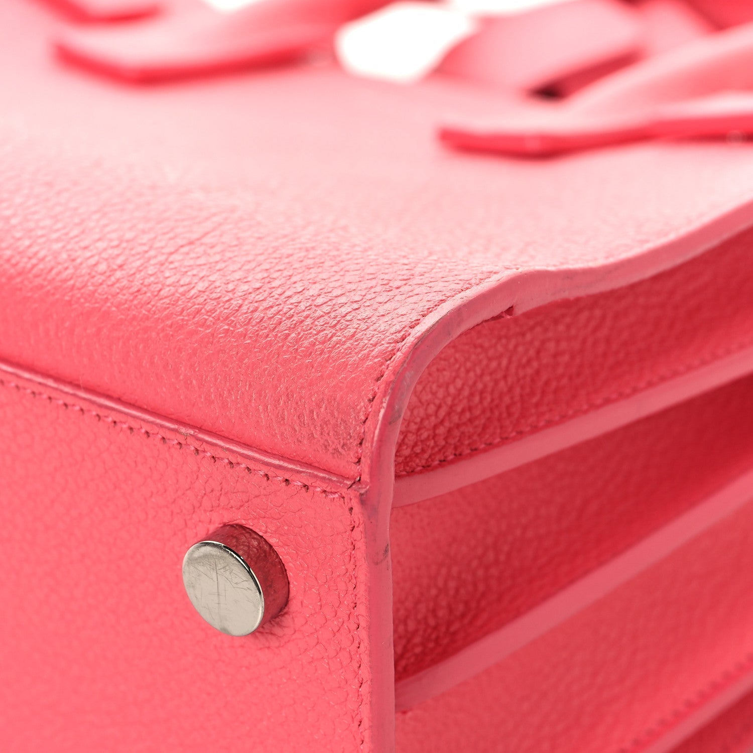 Calfskin Nano Sac De Jour Rose Clair