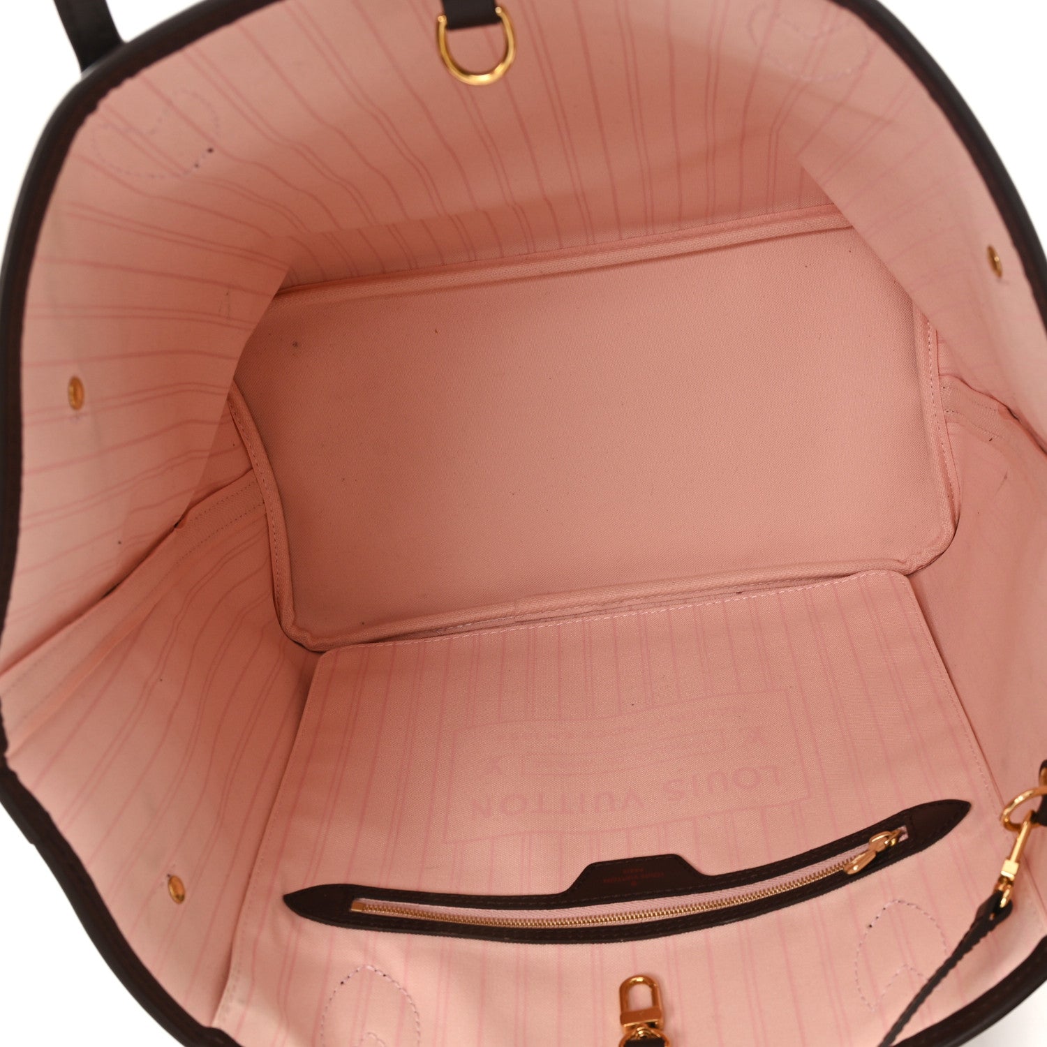 Damier Ebene Neo Neverfull MM Rose Ballerine