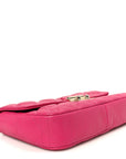 Lambskin Cannage Miss D1OR Promenade Pouch Fuchsia
