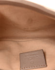 Calfskin Matelasse Super Mini GG Marmont Shoulder Bag Porcelain Rose
