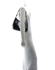 Spazzolato Large Cleo Adjustable Strap Shoulder Bag Black