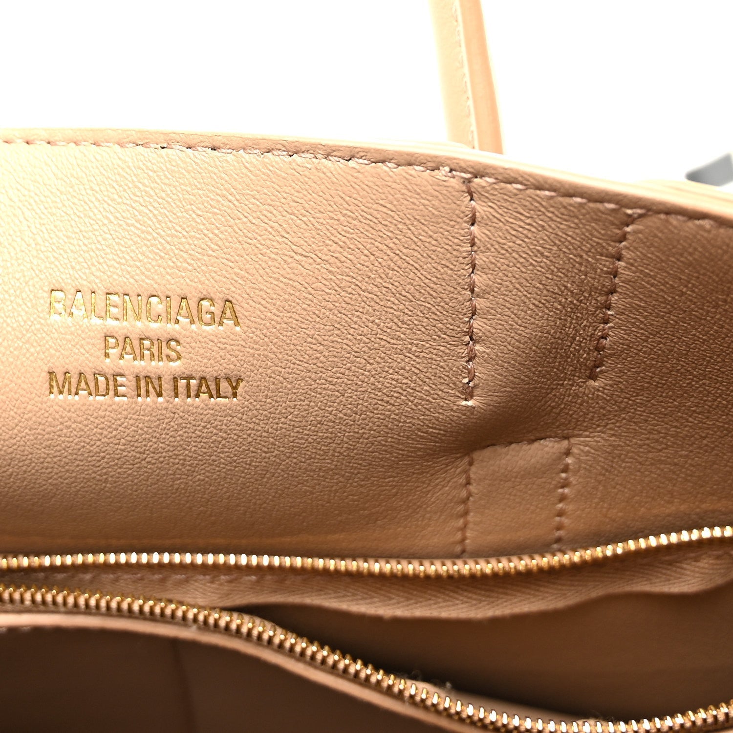 Smooth Calfskin Small Bel Air Carry All Bag Latte