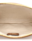 Nappa Aviator Mini Flat Pouch Rovere