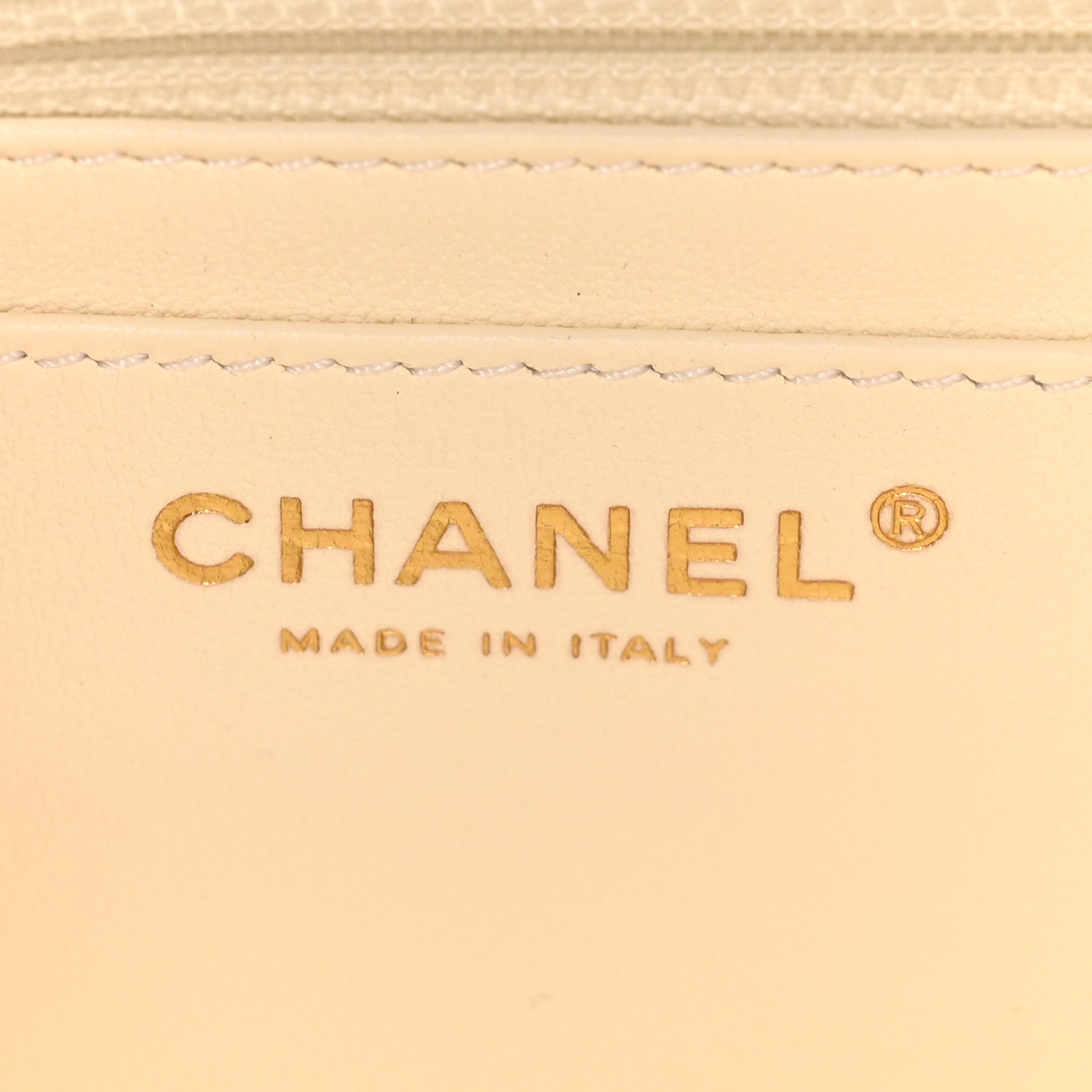 Aged Calfskin Quilted 2.55 Reissue Mini Flap White