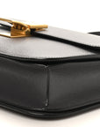 Liege Calfskin Medium Classic Box Flap Bag Liquorice