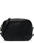 MicroGCCIssima Mini Bree Messenger Bag Black