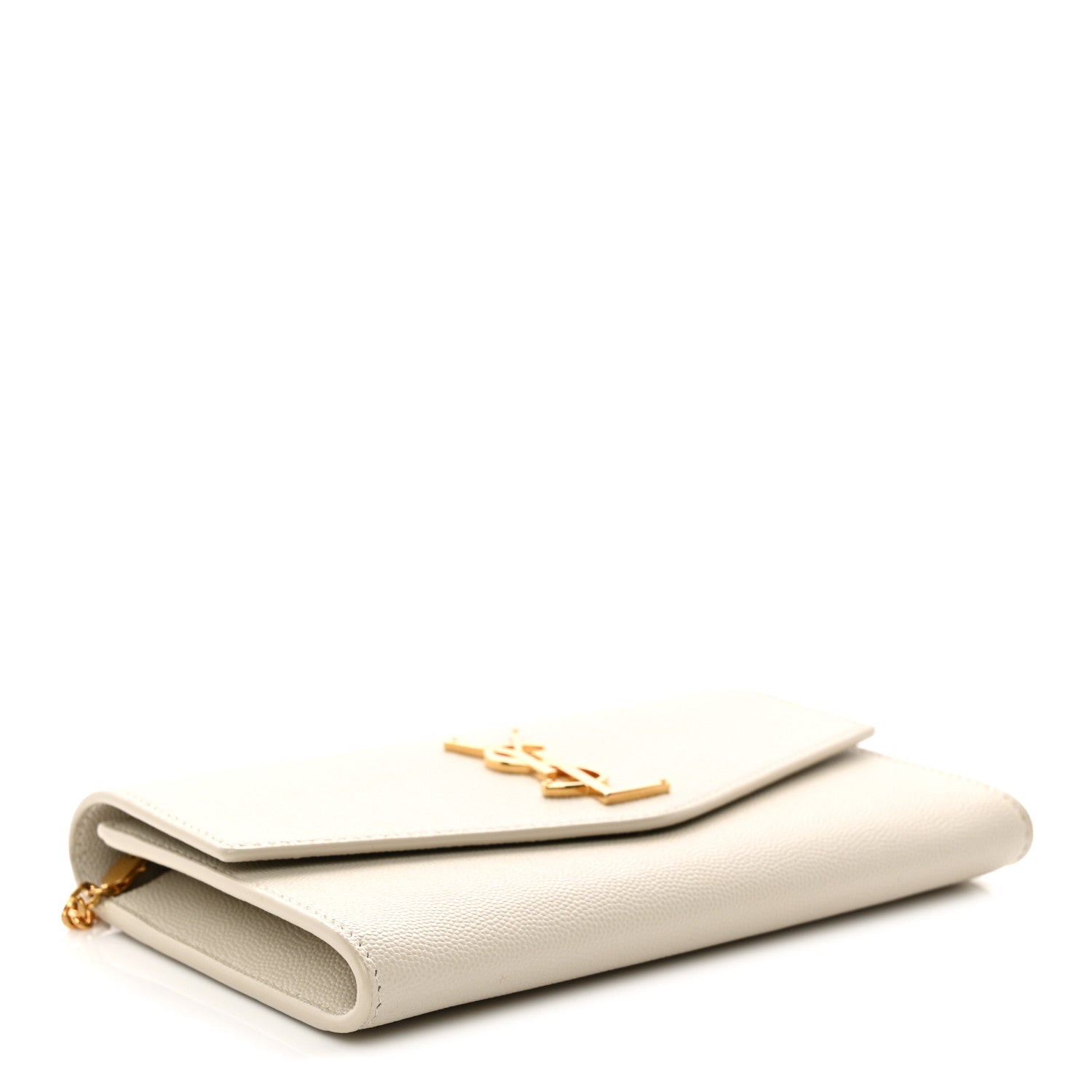 Grain De Poudre Monogram Uptown Chain Wallet Crema Soft