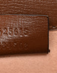 GG Supreme Monogram Mini Horsebit 1955 Crossbody Bag Beige Brown Sugar