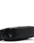 Calfskin Matelasse Monochrome Monogram Mini Lou Camera Bag Black