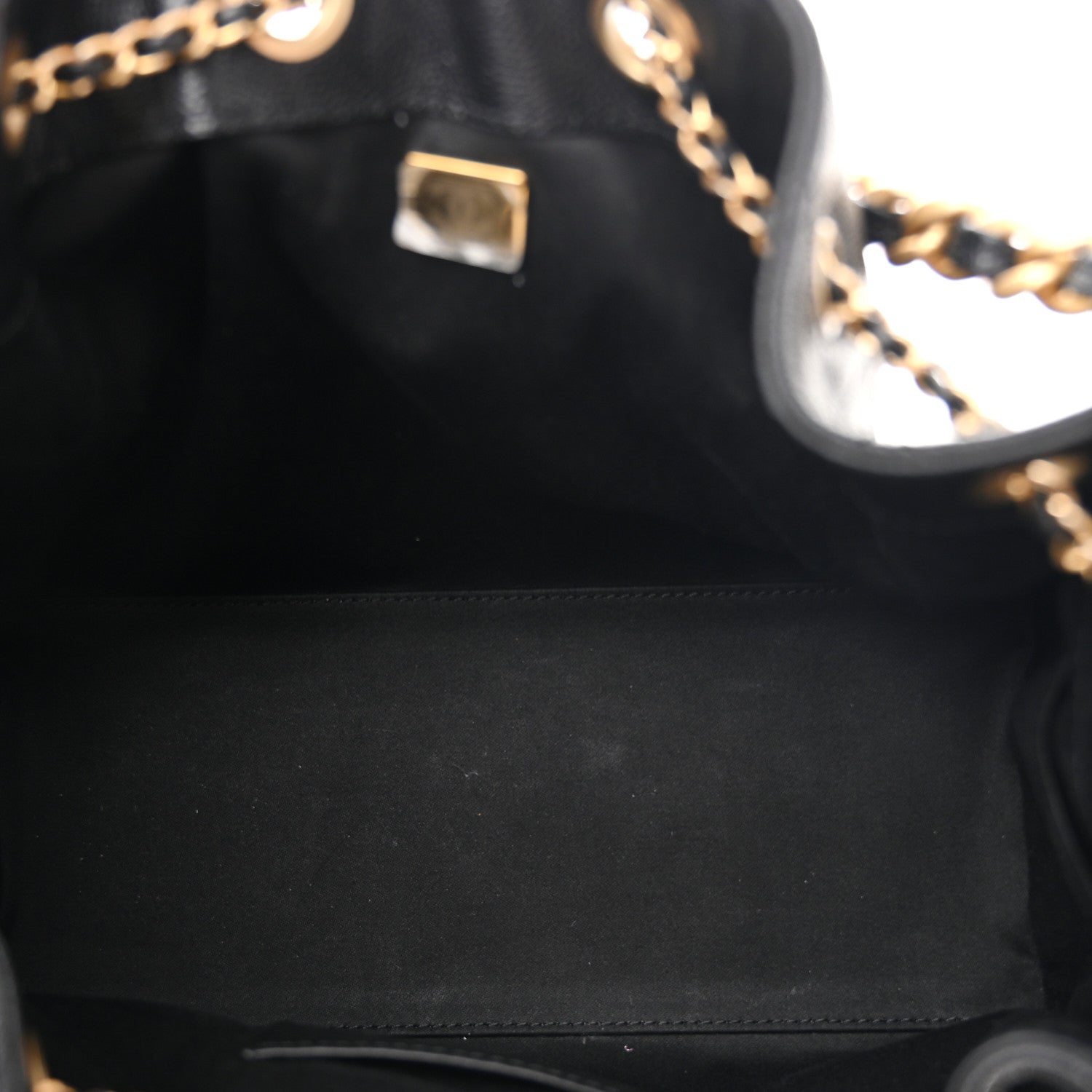 Caviar Quilted Small CHNL 25 Handbag Black