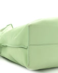 Nappa Calfskin Flamenco Knot Clutch Green