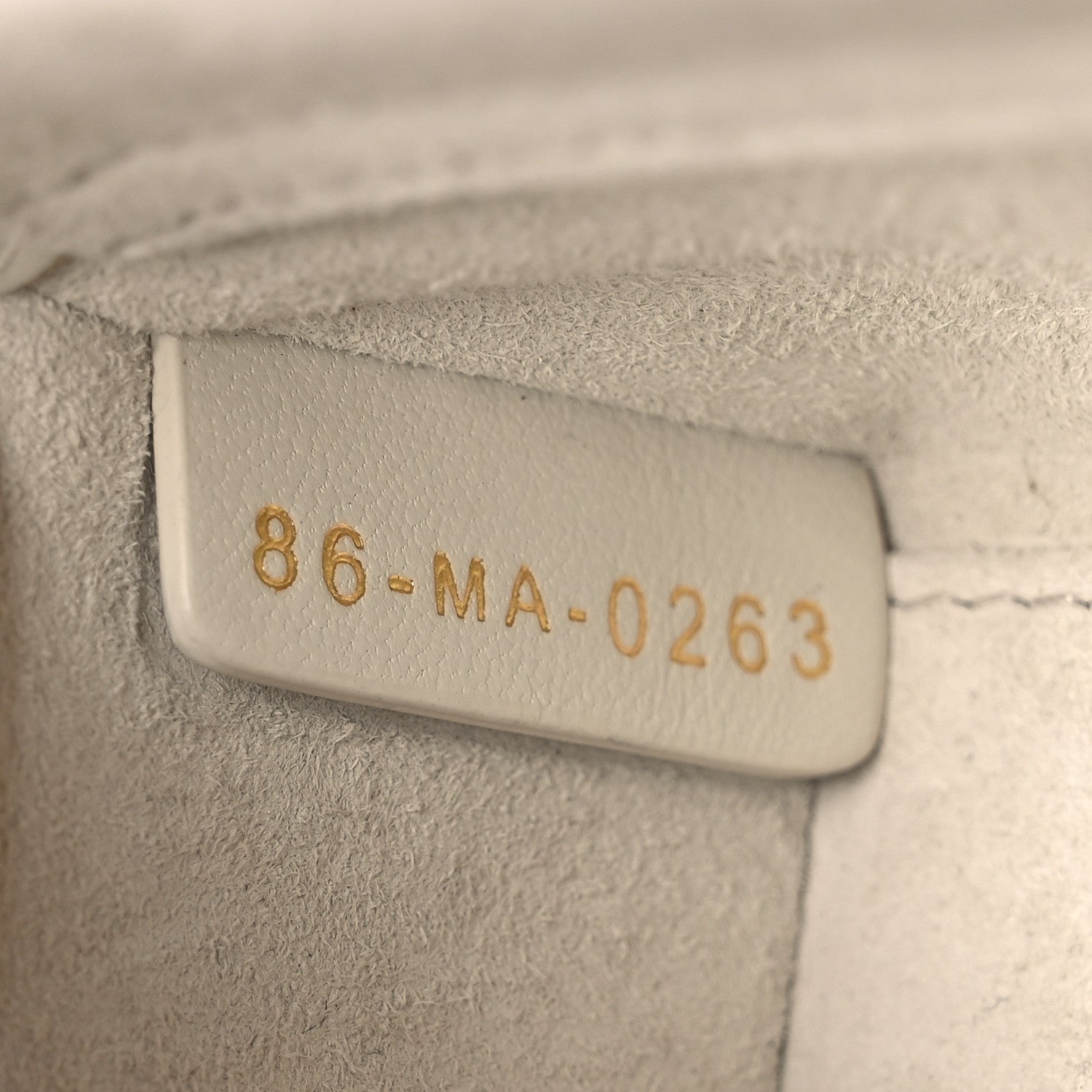 Lambskin Cannage Micro Lady D-Joy Latte