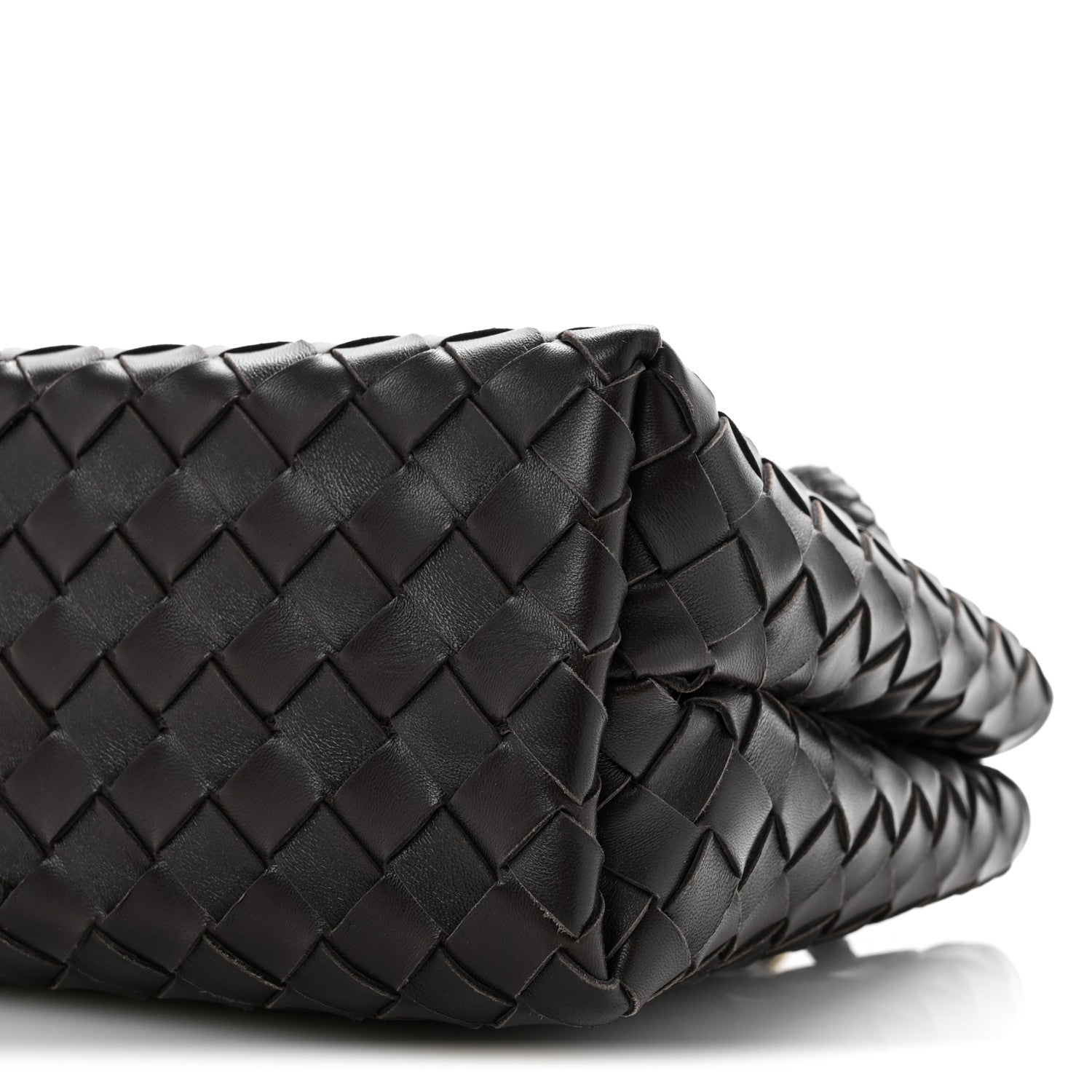 Nappa Intrecciato Small Andiamo Shoulder Bag Fondant