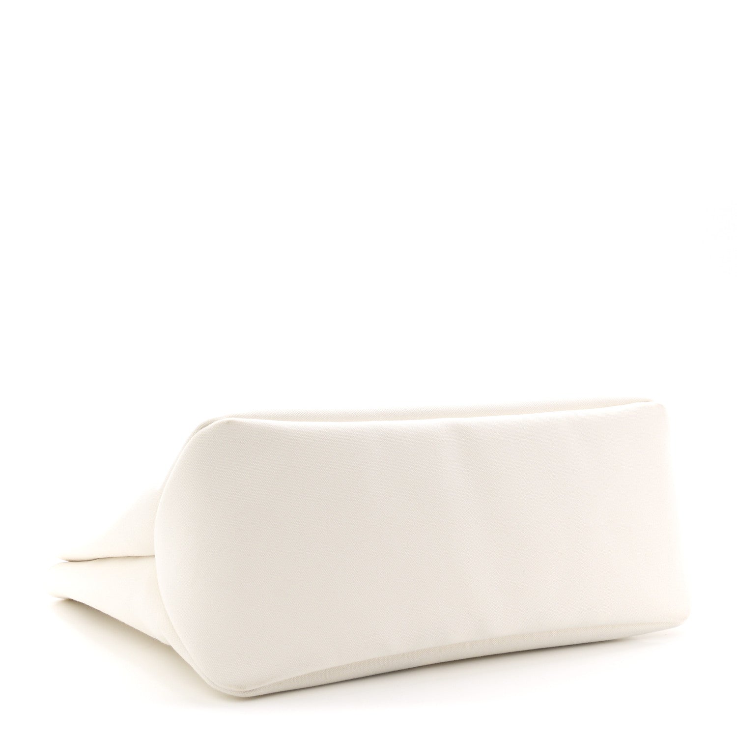 Canvas Racing Logo Tote White
