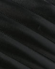 Lambskin Quilted Monogram Large Loulou Black