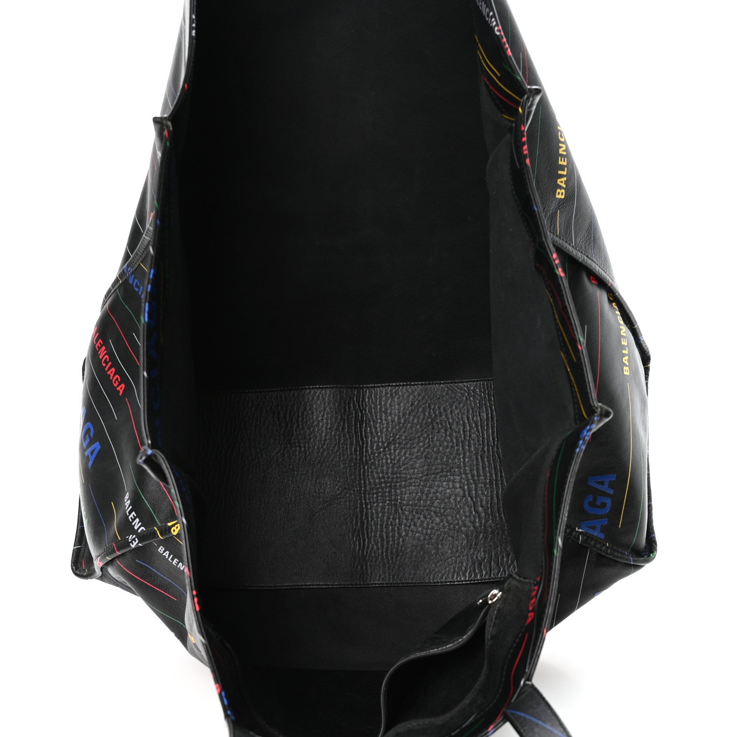 Agneau Logo Print Market XL Shopper Black Black