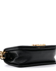 Caviar Quilted Small Boy Flap Black