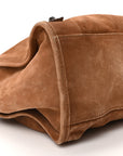 Suede Calfskin Classic Hardware Medium Le City Camel