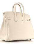 Swift Birkin 25 Gris Pale