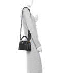 Taurillon Mini Capucines Black