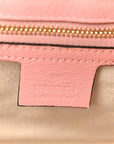 Azalea Calfskin Enamel Matelasse Diagonal Small Torchon GG Marmont Shoulder Bag New Cherry Red Wild Rose