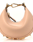 Vitello Grace Matte Nano FNDIgraphy Hobo Charm Light Rose