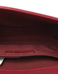 Caviar Quilted Medium Boy Flap Burgundy