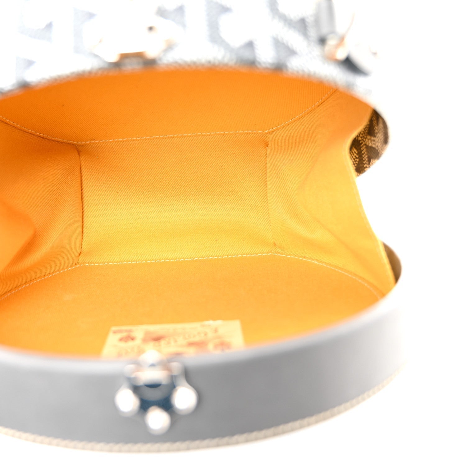 Goyardine Alto Hatbox Grey