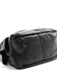 Nappa Medusa Chain Shoulder Bag Black