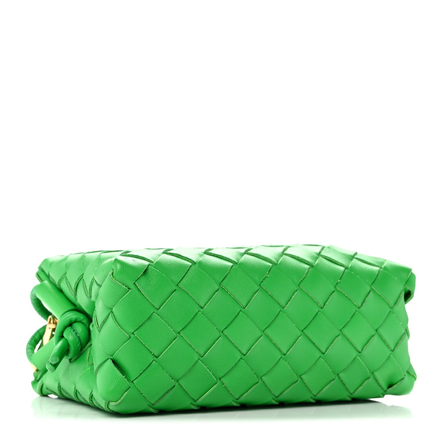 Nappa Intrecciato Mini Loop Camera Bag Parakeet