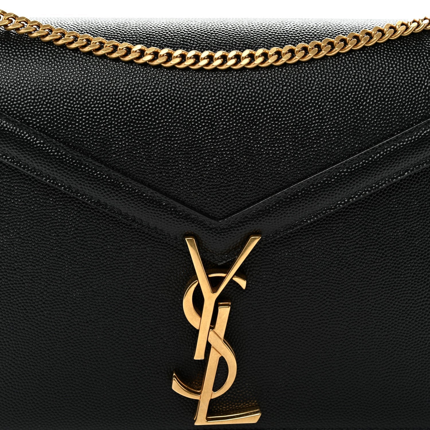 Grain De Poudre Monogram Cassandra Clasp Bag Black Rouge Legion