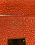 Togo Birkin 35 Orange