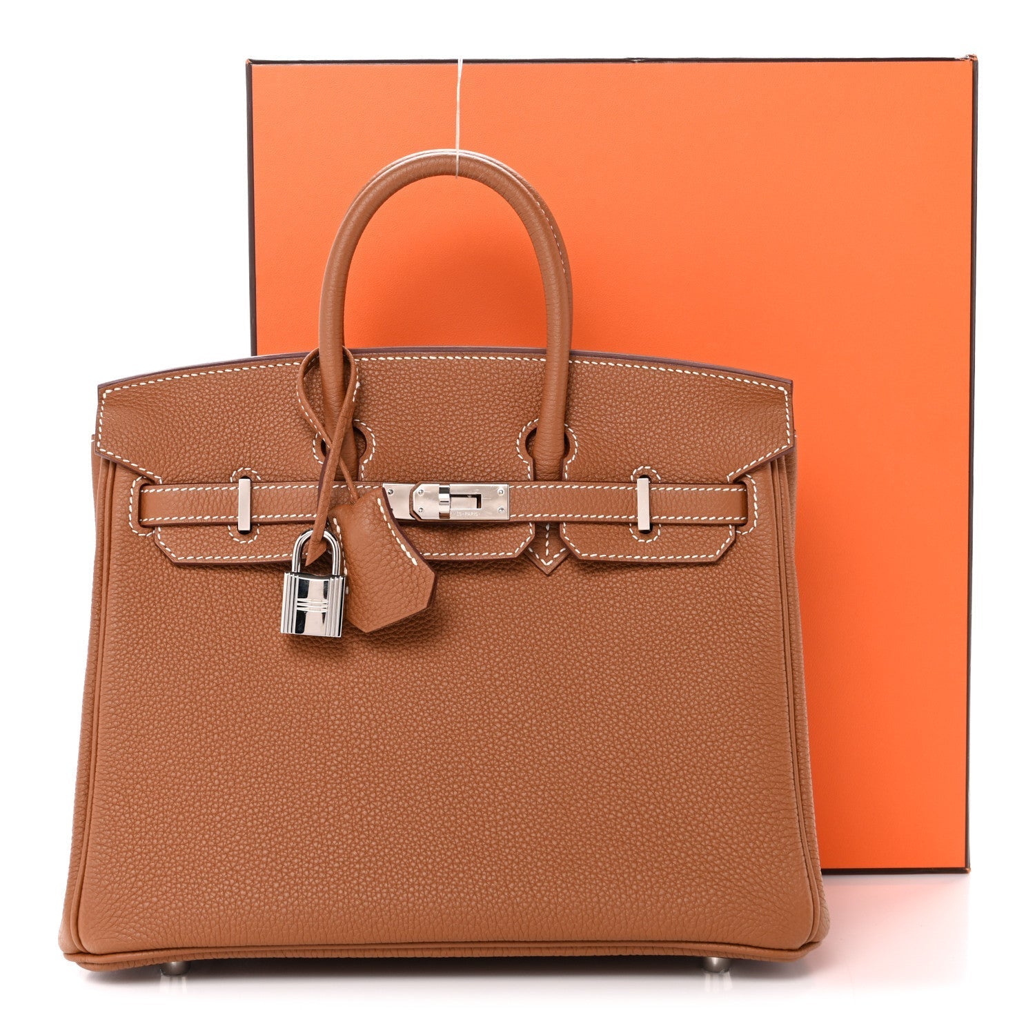 Togo Birkin 25 Gold