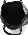 Agneau Giant 12 Gold Hardware Work Black