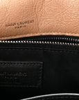 Crinkled Calfskin Matelasse Monogram Medium Niki Chain Satchel Light Taupe