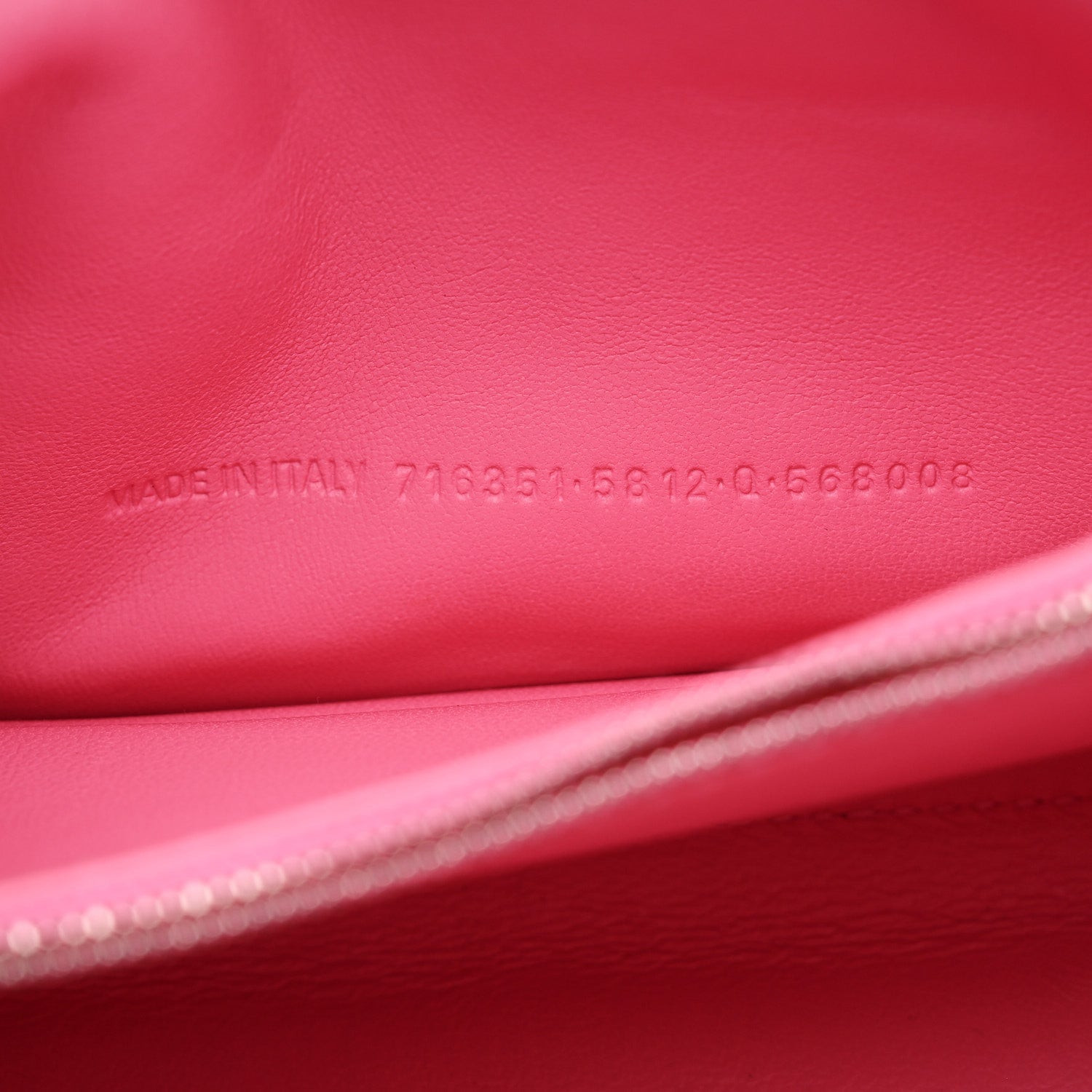 Crushed Calfskin Quilted Small Crush Chain Bag Sweet Pink